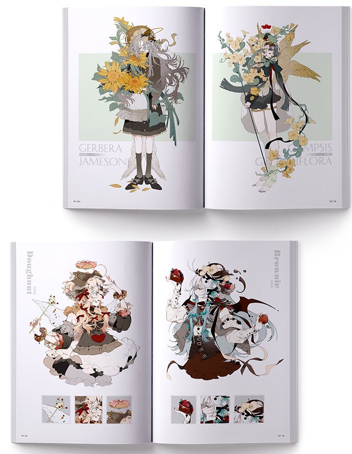 【現品販売】画集「猫語夢」by猫餅猫病