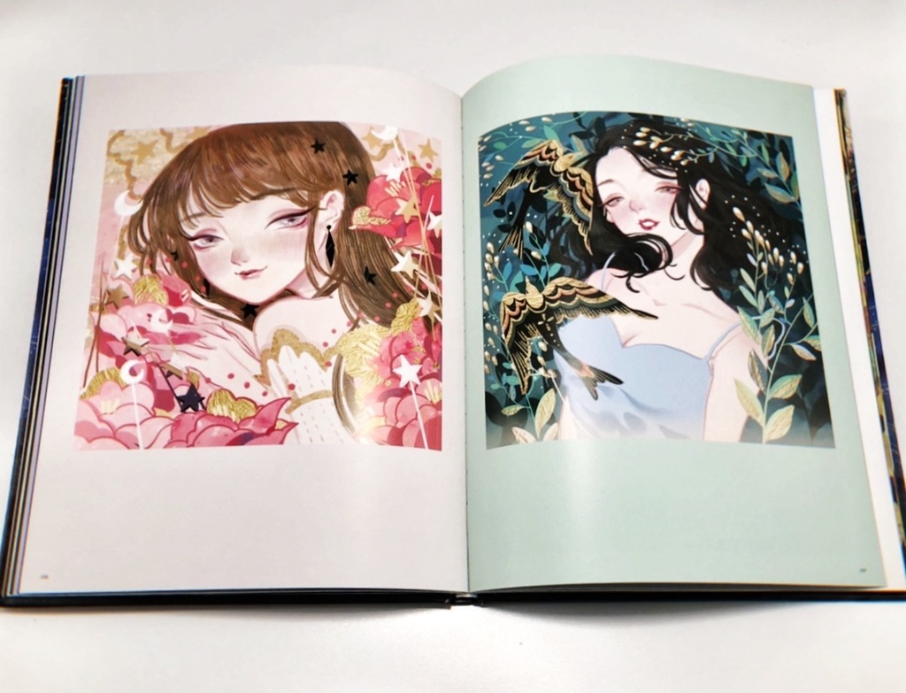 【現品販売】画集【無聲瑰夢】by Kuri