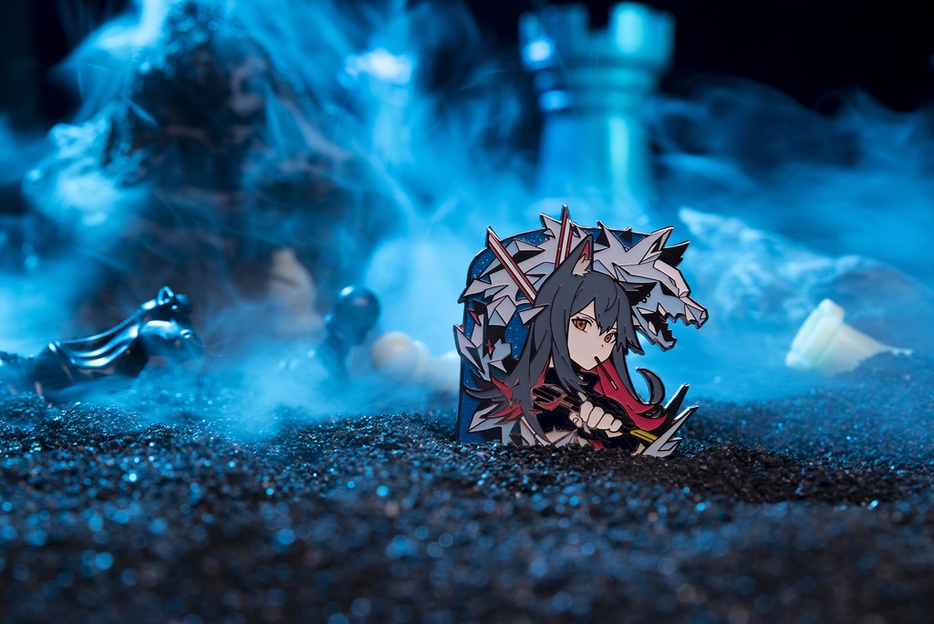 現品{KE}同人グッズ●アークナイツ『〜終焉ノ時〜ピンバッチ』(全9種)