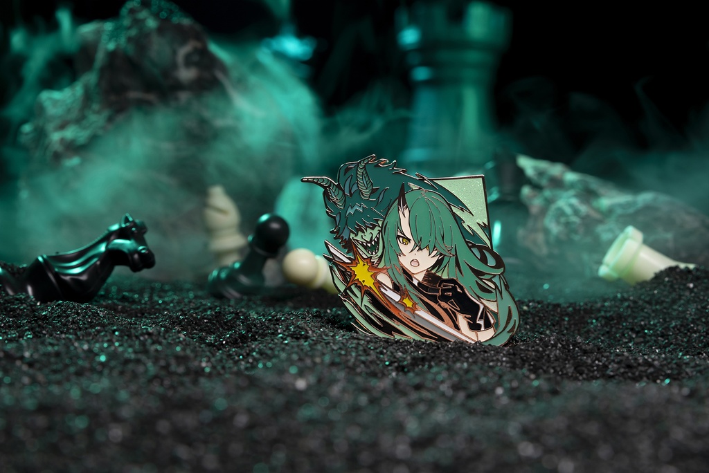 現品{KE}同人グッズ●アークナイツ『〜終焉ノ時〜ピンバッチ』(全9種)