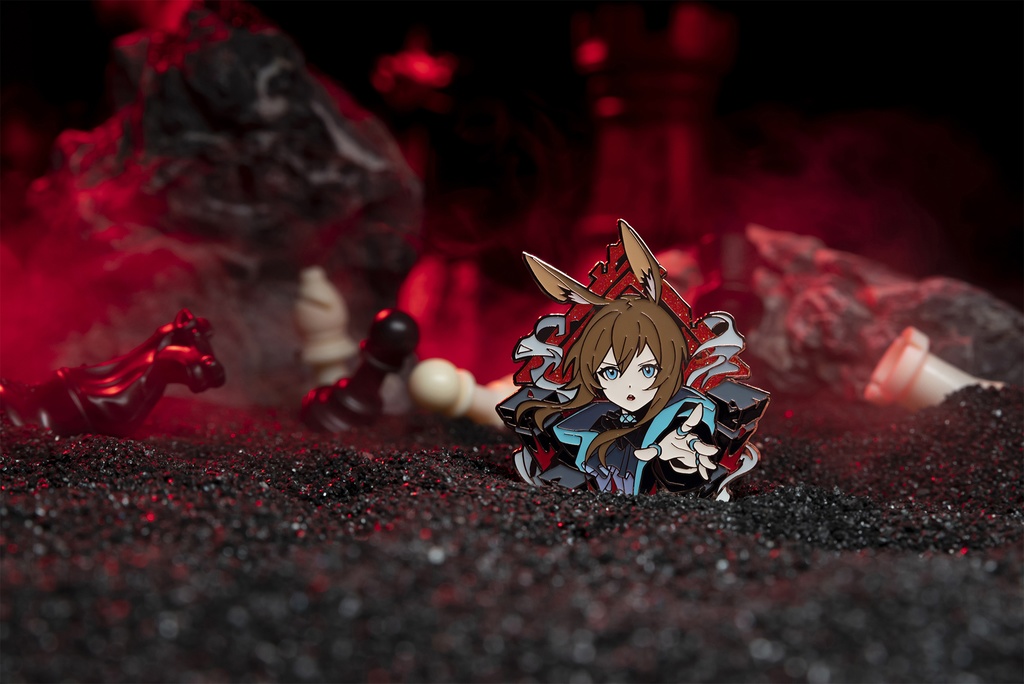 現品{KE}同人グッズ●アークナイツ『〜終焉ノ時〜ピンバッチ』(全9種)