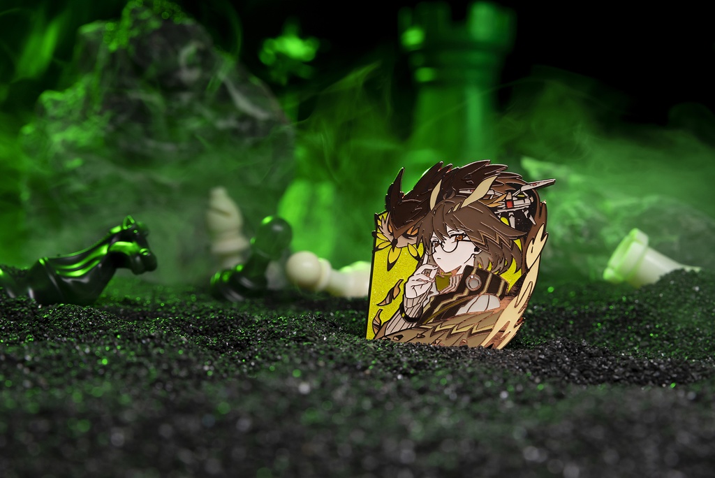 現品{KE}同人グッズ●アークナイツ『〜終焉ノ時〜ピンバッチ』(全9種)