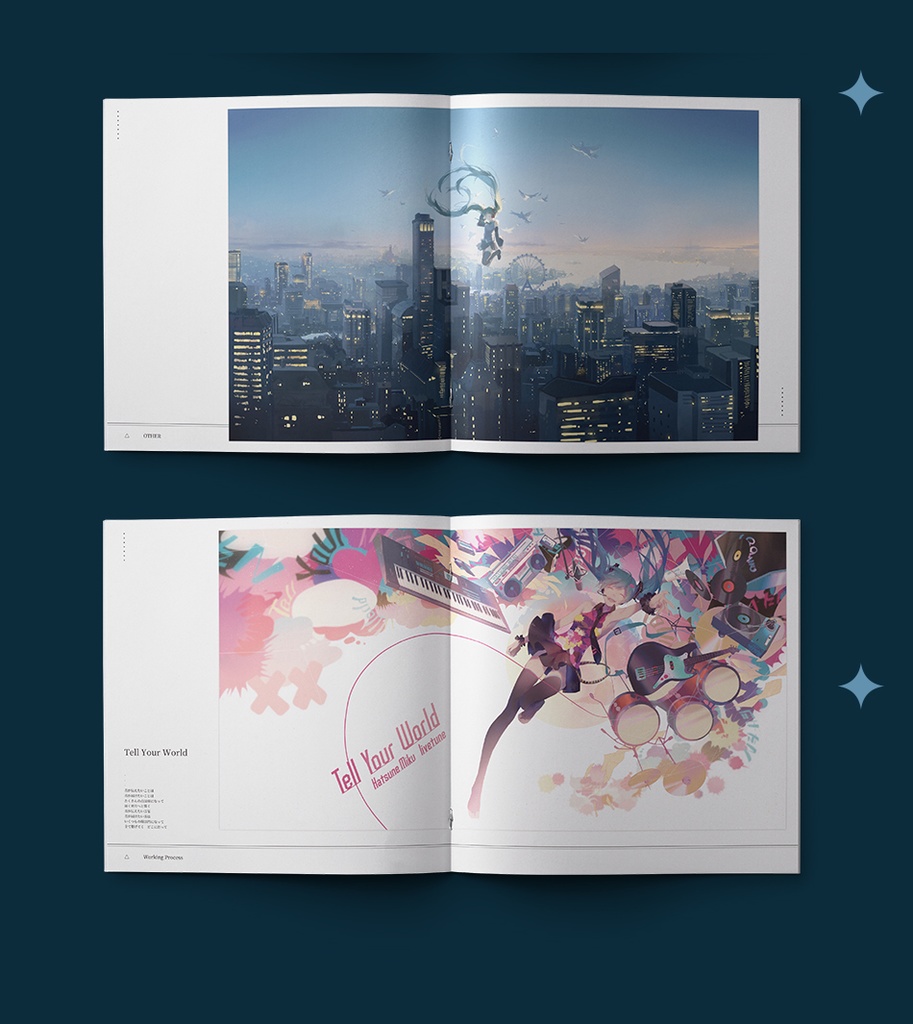 Vocaloid初音ミク「モーニングスター」同人イラスト集BOXbySAIS
