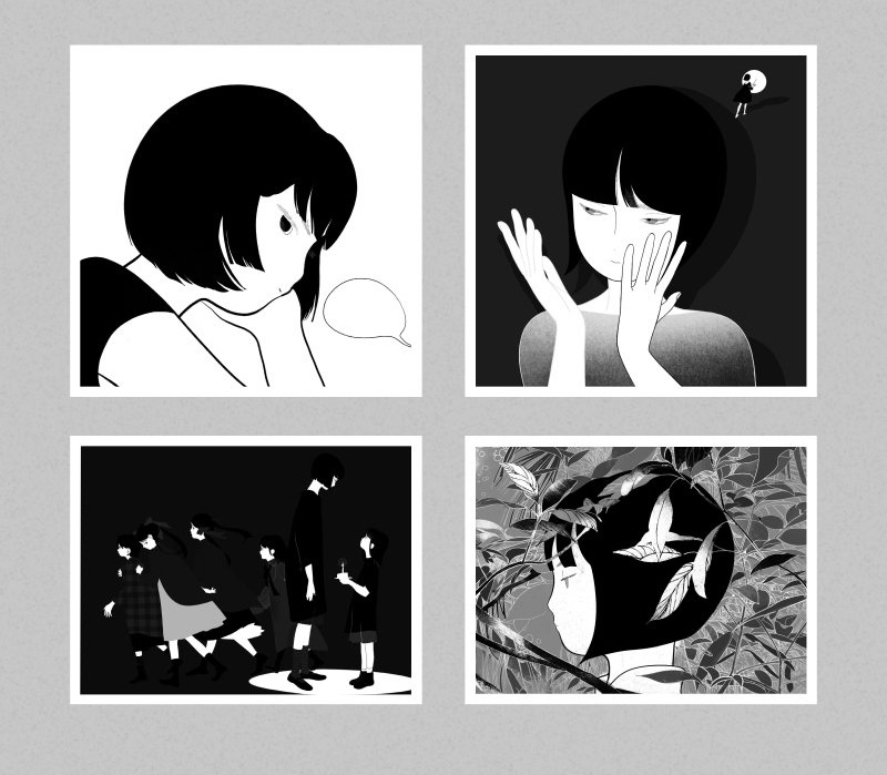 {東野大川}商業画集『秋千(ブランコ)』