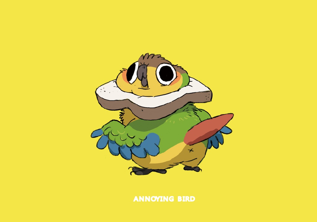 【現品入荷】幺了个菁画集『神煩鳥 』