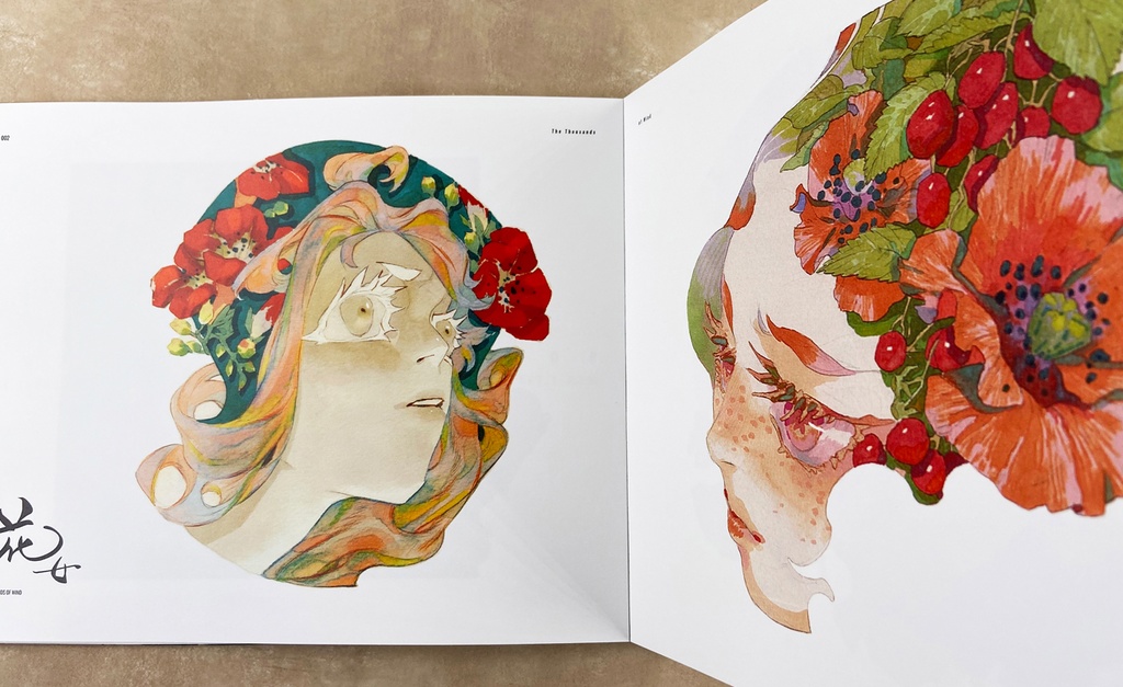 【現品販売】千風画集『紙上千風』