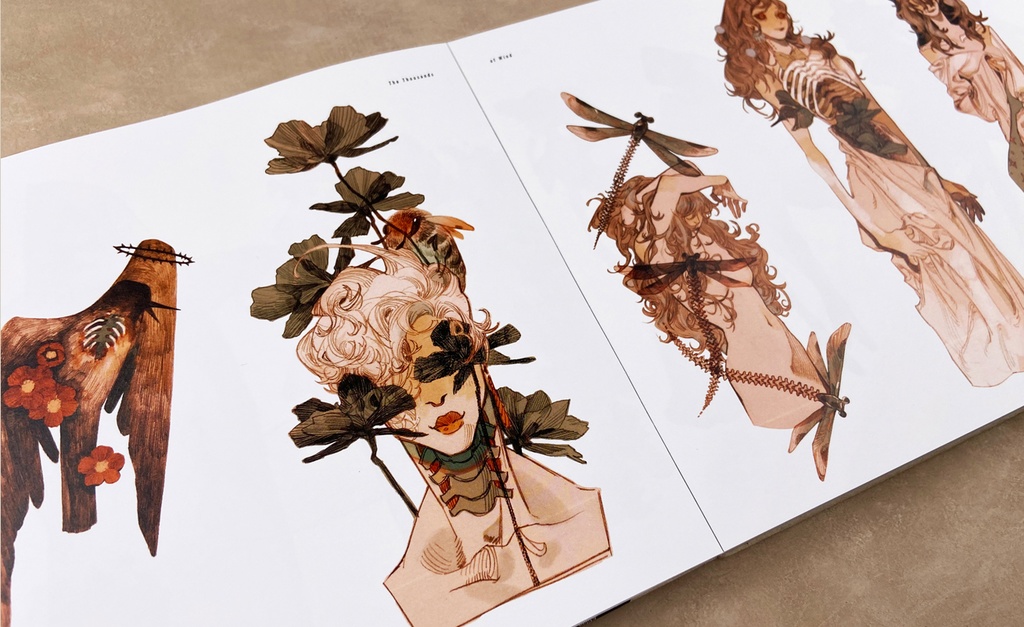 【現品販売】千風画集『紙上千風』