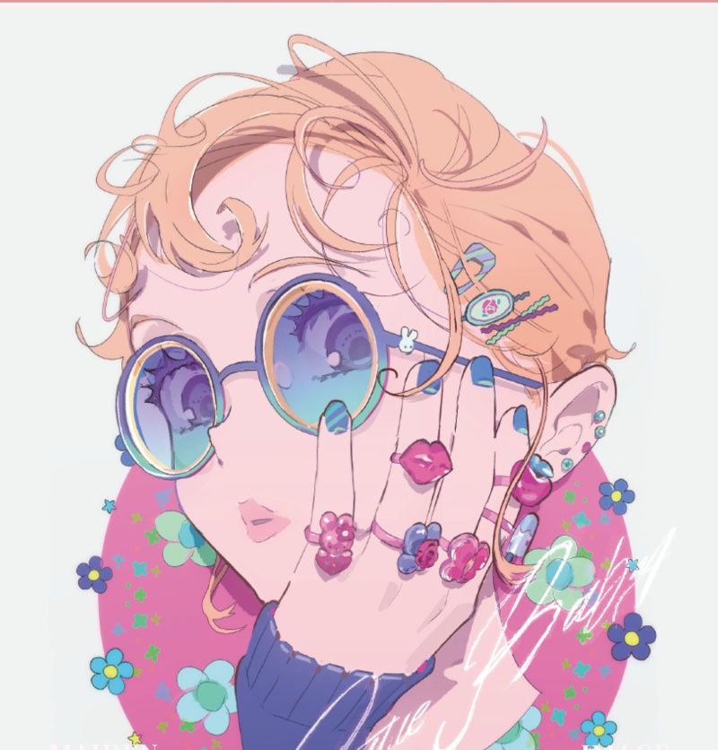 現品{VIVINOS}イラスト集『candy hearts』