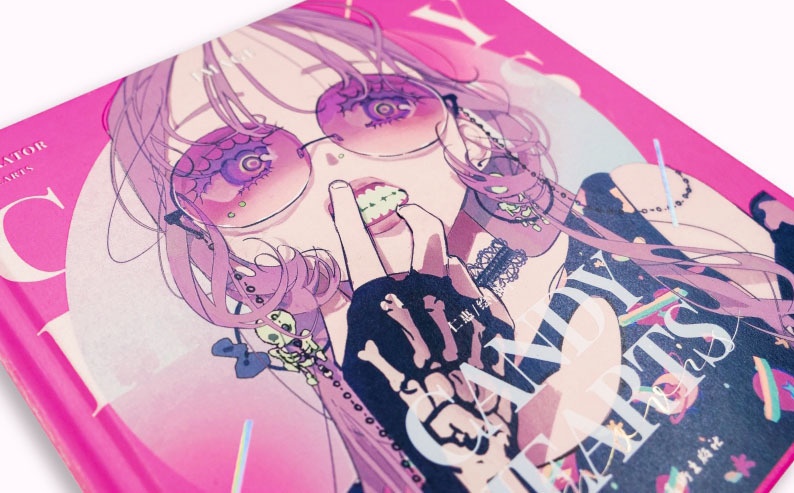 現品{VIVINOS}イラスト集『candy hearts』