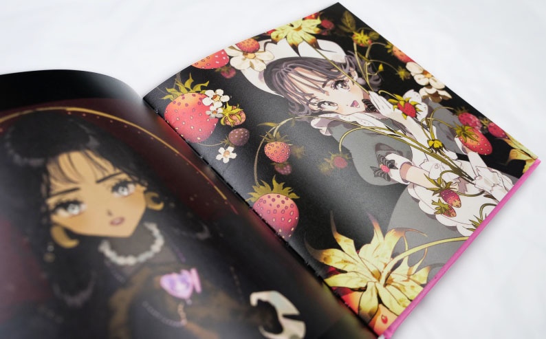 現品{VIVINOS}イラスト集『candy hearts』