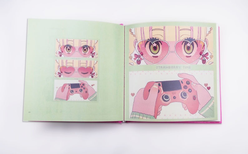 現品{VIVINOS}イラスト集『candy hearts』