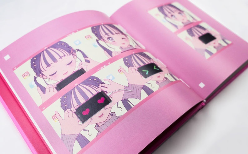 現品{VIVINOS}イラスト集『candy hearts』