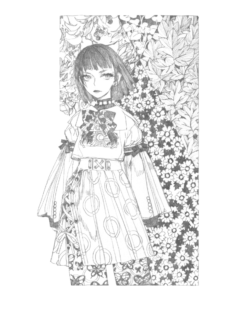 【現品販売】程御迦画集『草木瑠璃 』