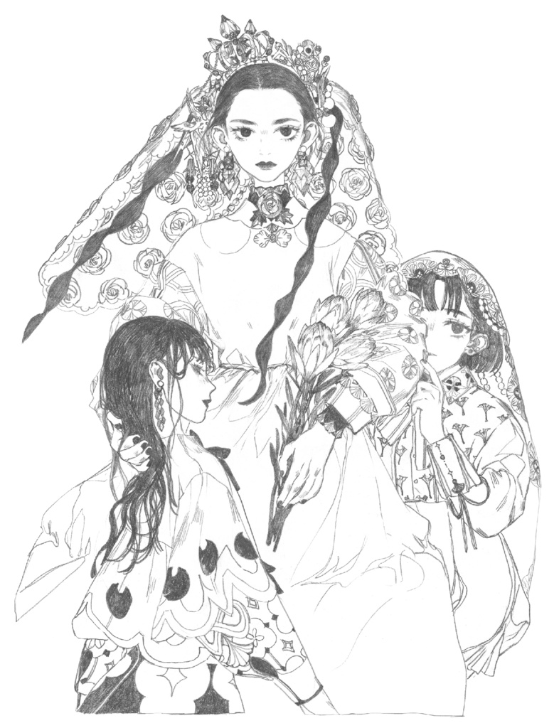 【現品販売】程御迦画集『草木瑠璃 』