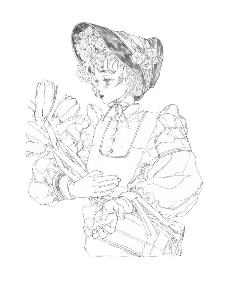 【現品販売】程御迦画集『草木瑠璃 』