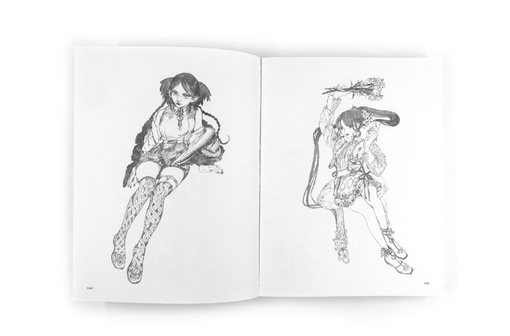 【現品販売】程御迦画集『草木瑠璃 』