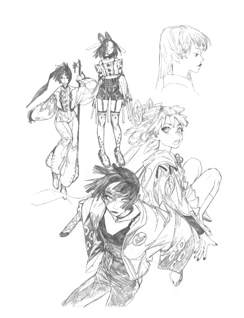 【現品販売】程御迦画集『草木瑠璃 』