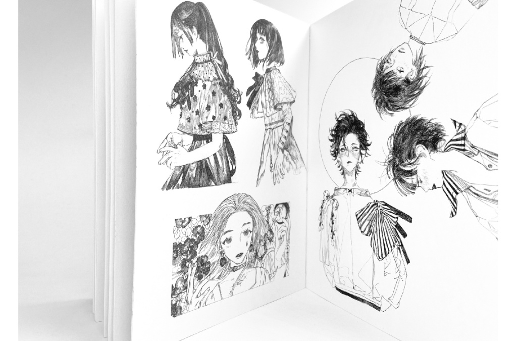 【現品販売】程御迦画集『草木瑠璃 』