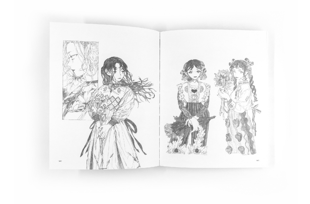 【現品販売】程御迦画集『草木瑠璃 』