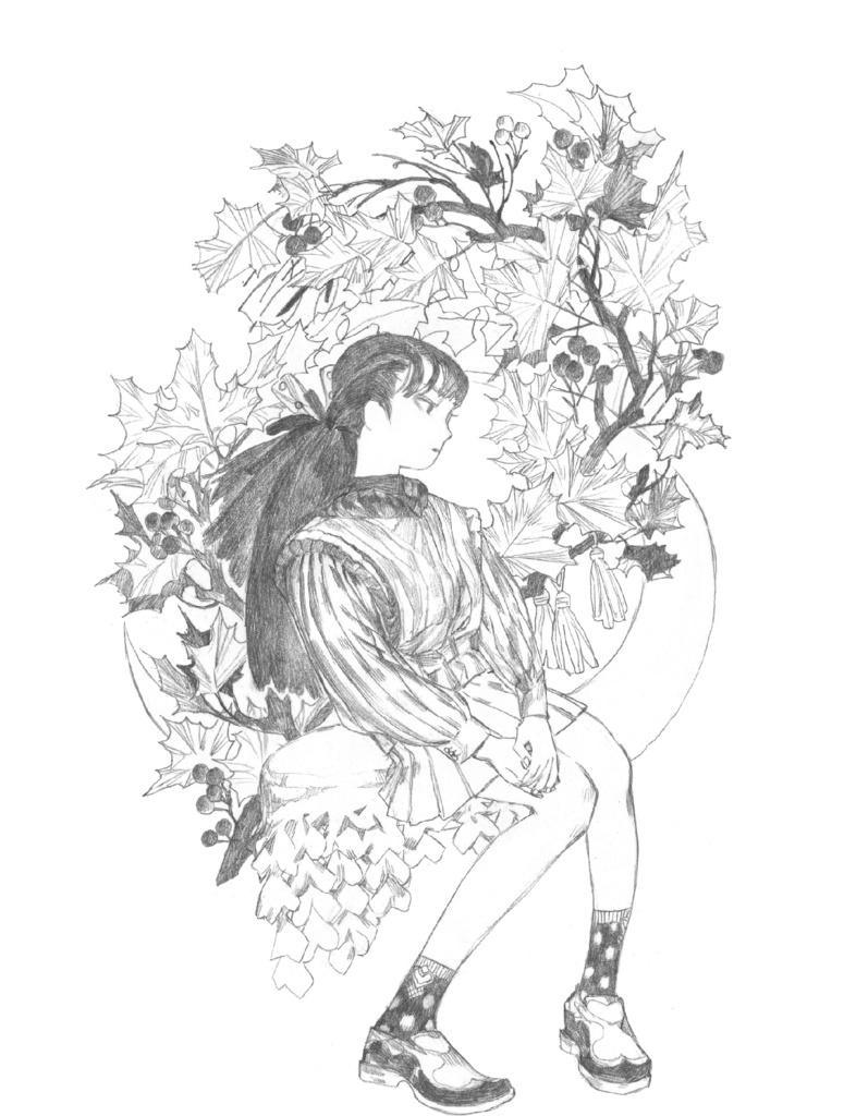 【現品販売】程御迦画集『草木瑠璃 』