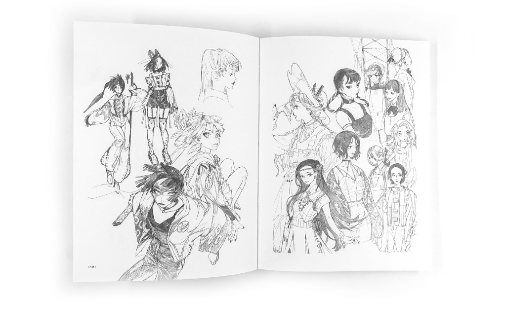 【現品販売】程御迦画集『草木瑠璃 』