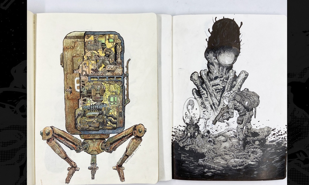 【現品】乱鉄画集『乱鉄手稿集』