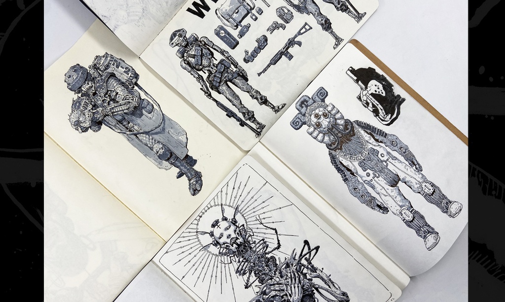 【現品】乱鉄画集『乱鉄手稿集』