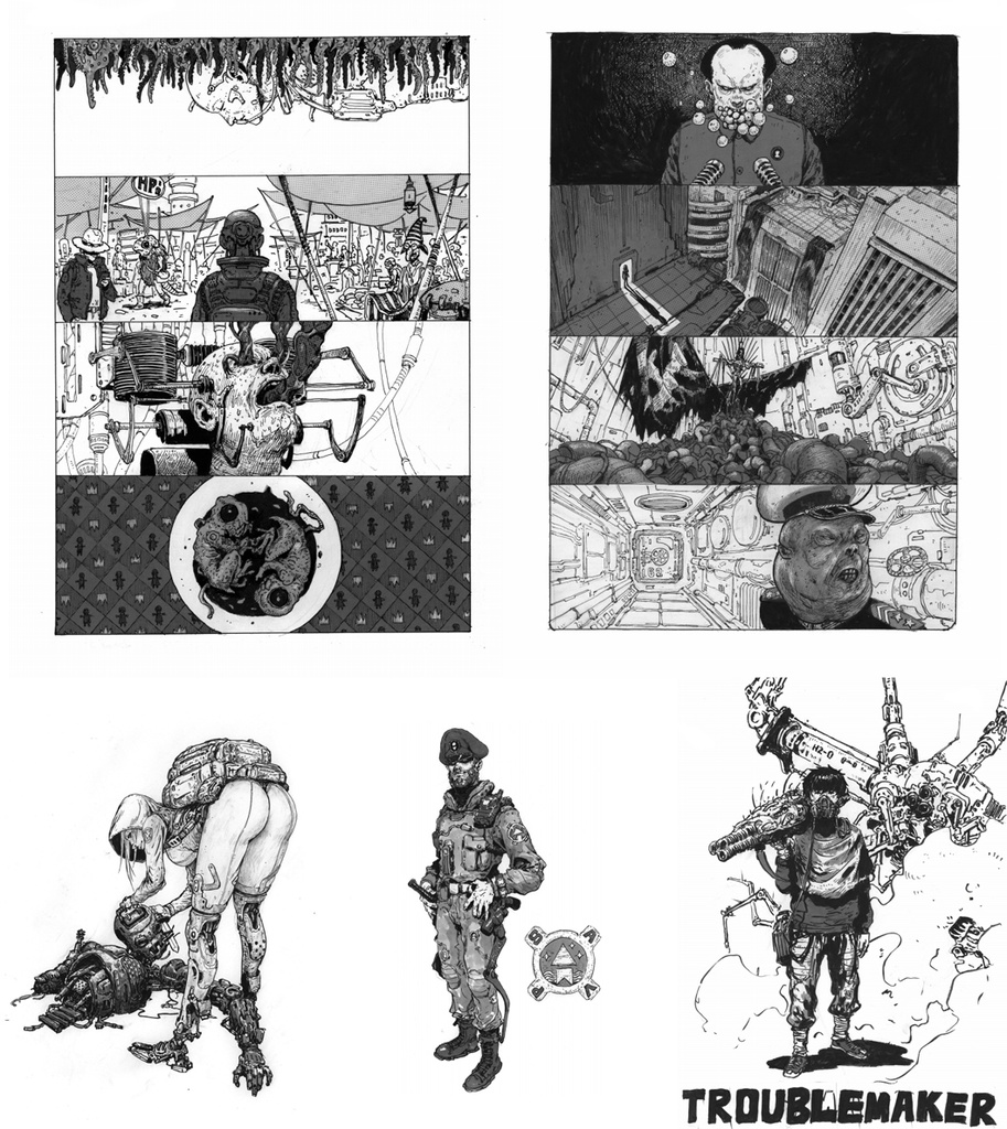 【現品】乱鉄画集『乱鉄手稿集』