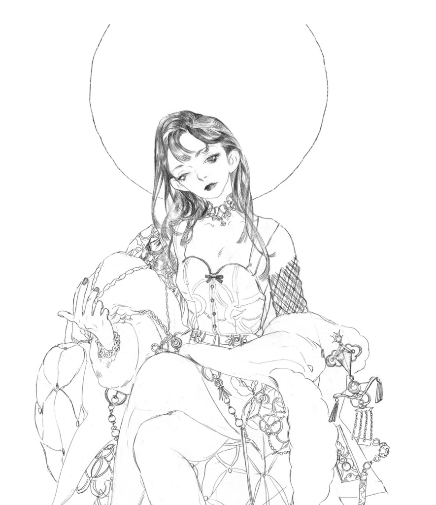 【現品販売】程御迦画集『廂庭記叙』