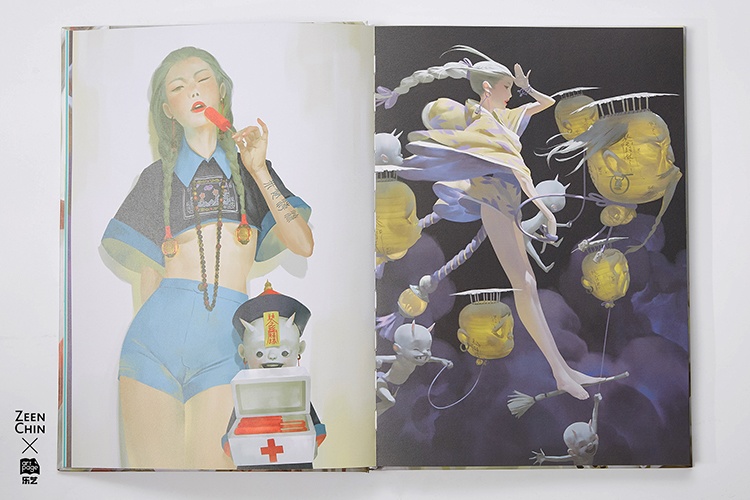 【現品販売】zeenchin画集『返童』