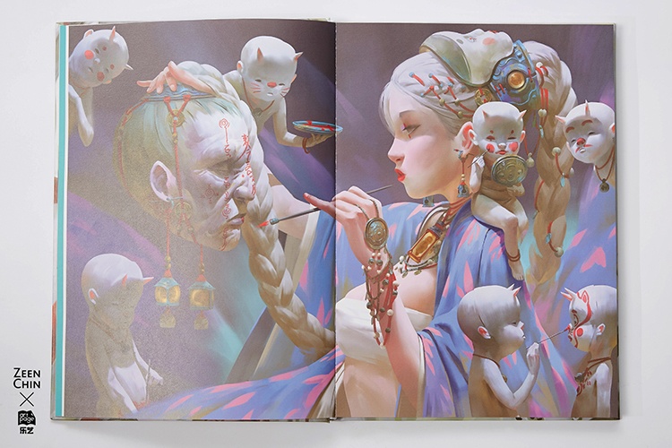 【現品販売】zeenchin画集『返童』