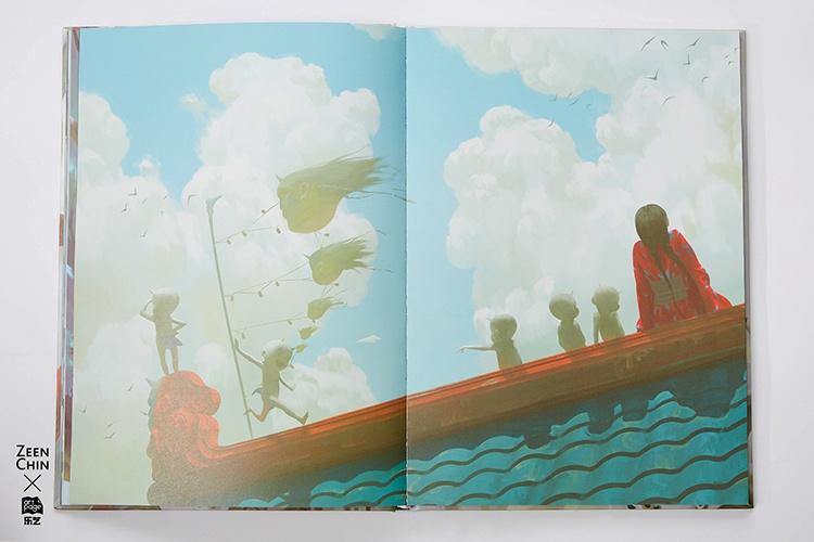 【現品販売】zeenchin画集『返童』