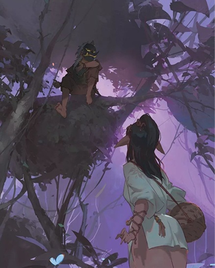 【現品販売】林文俊・JUNC画集『千里幽歌』