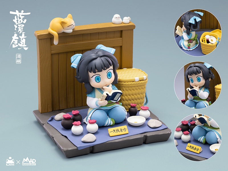 【感謝祭送料無料+20%off】前伝「藍溪鎮」老君・清凝・玄離 フィギュア