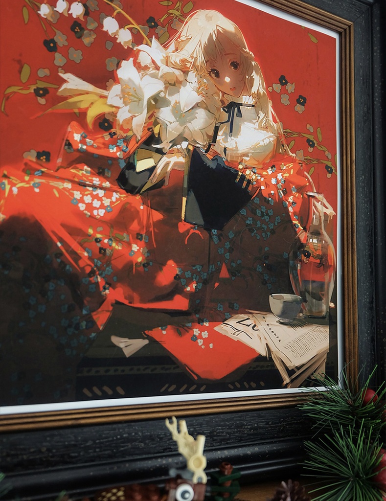 【数量限定・完全受注】REDUM・初商業画集発売記念・複製原画