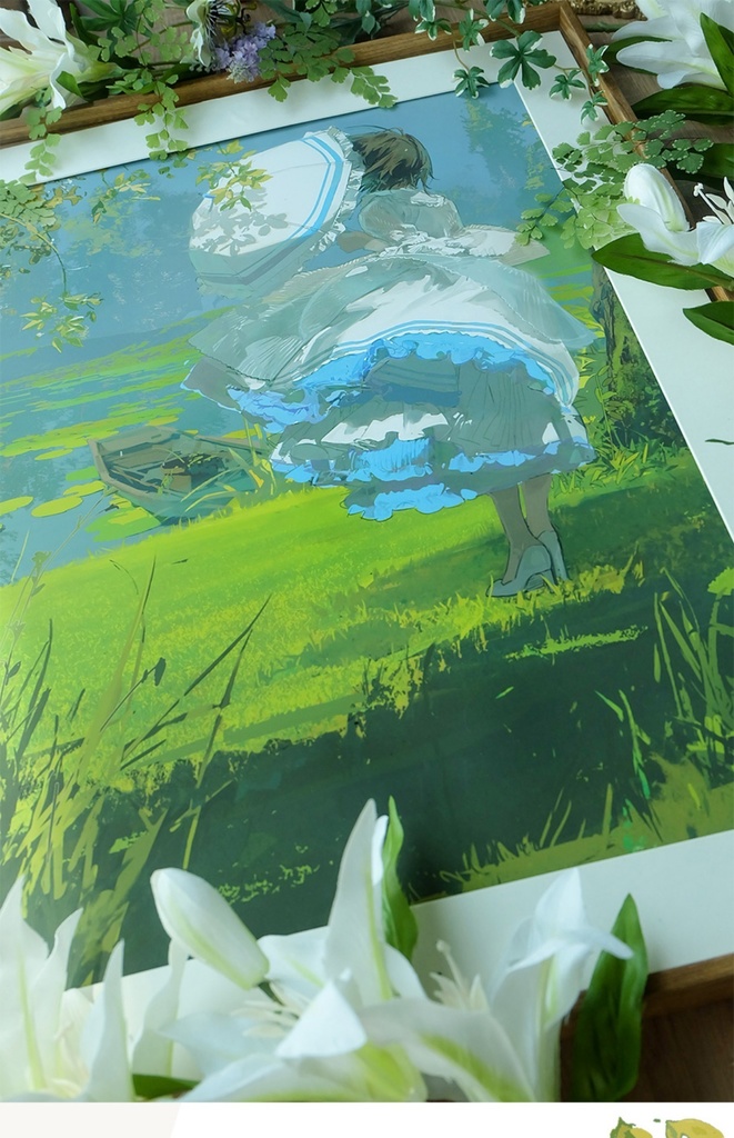 【数量限定・完全受注】REDUM・初商業画集発売記念・複製原画