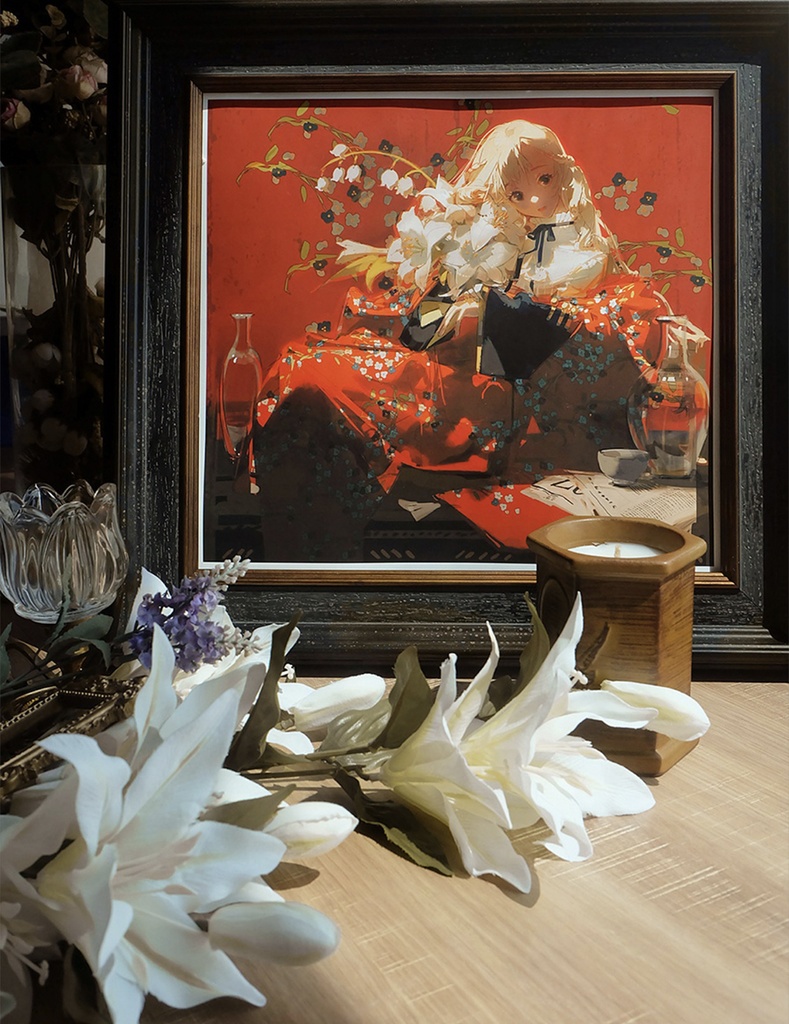 【数量限定・完全受注】REDUM・初商業画集発売記念・複製原画