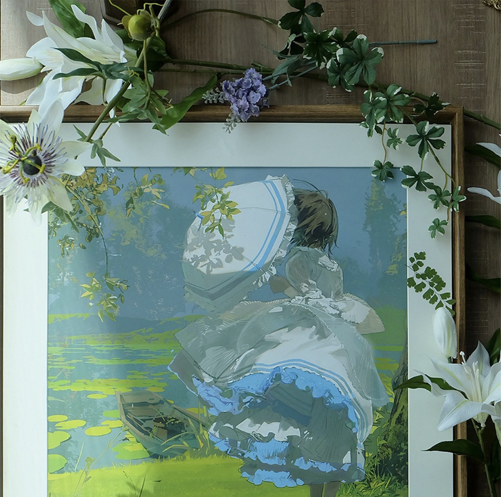 【数量限定・完全受注】REDUM・初商業画集発売記念・複製原画