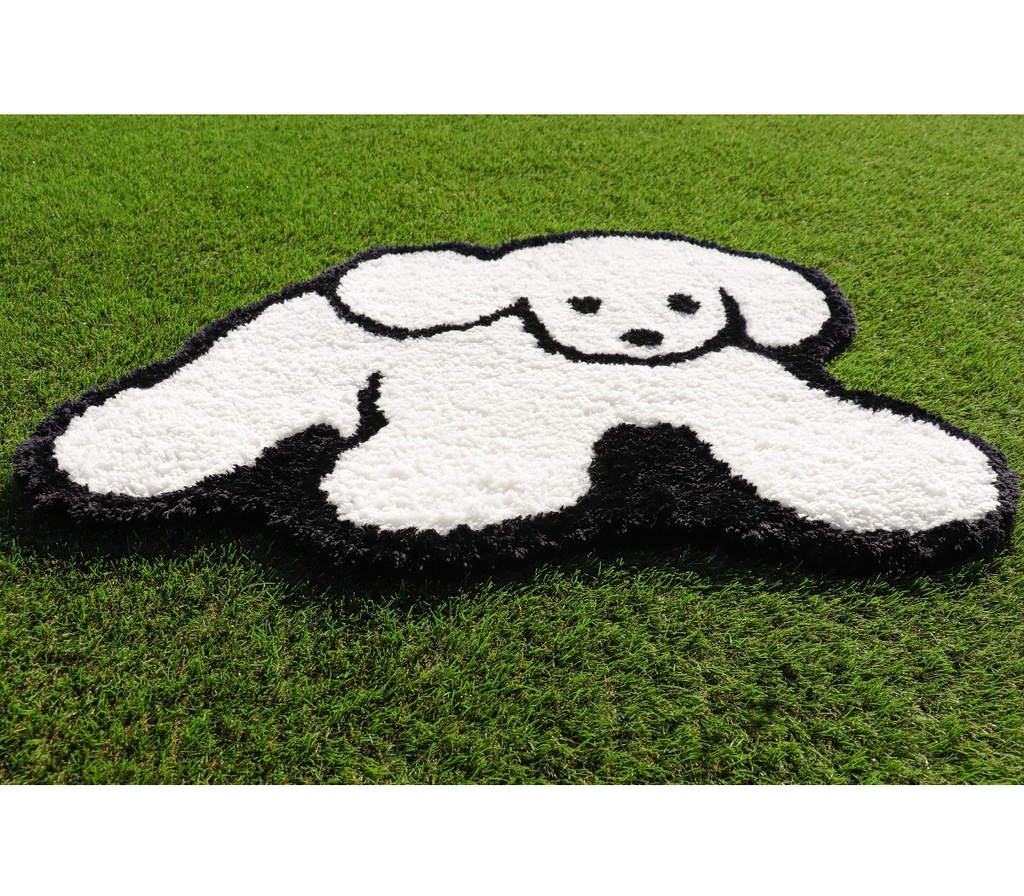 現品入荷【てらおかなつみ】「心の犬」シリーズ・ラグ