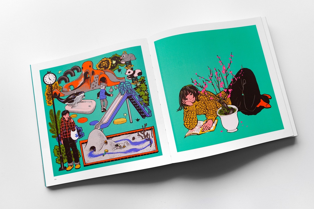 2024現品入荷{トミイマサコ}商業画集「虹間色」