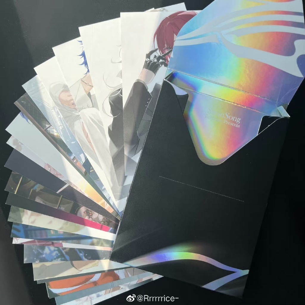 現品{Rrrrrrice}SWAN SONG【LIVE風同人イラスト集set】