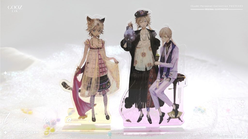 現品入荷{illumi}アクリルスタンド「風車ノ街」