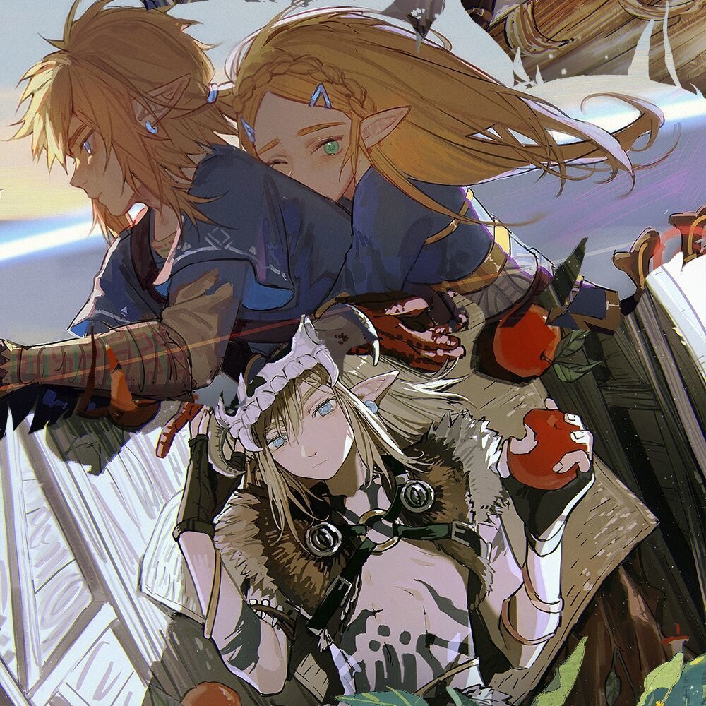 再刷(4月末入荷)予約{Akihare}ゼルダの伝説同人イラスト集「Floria」