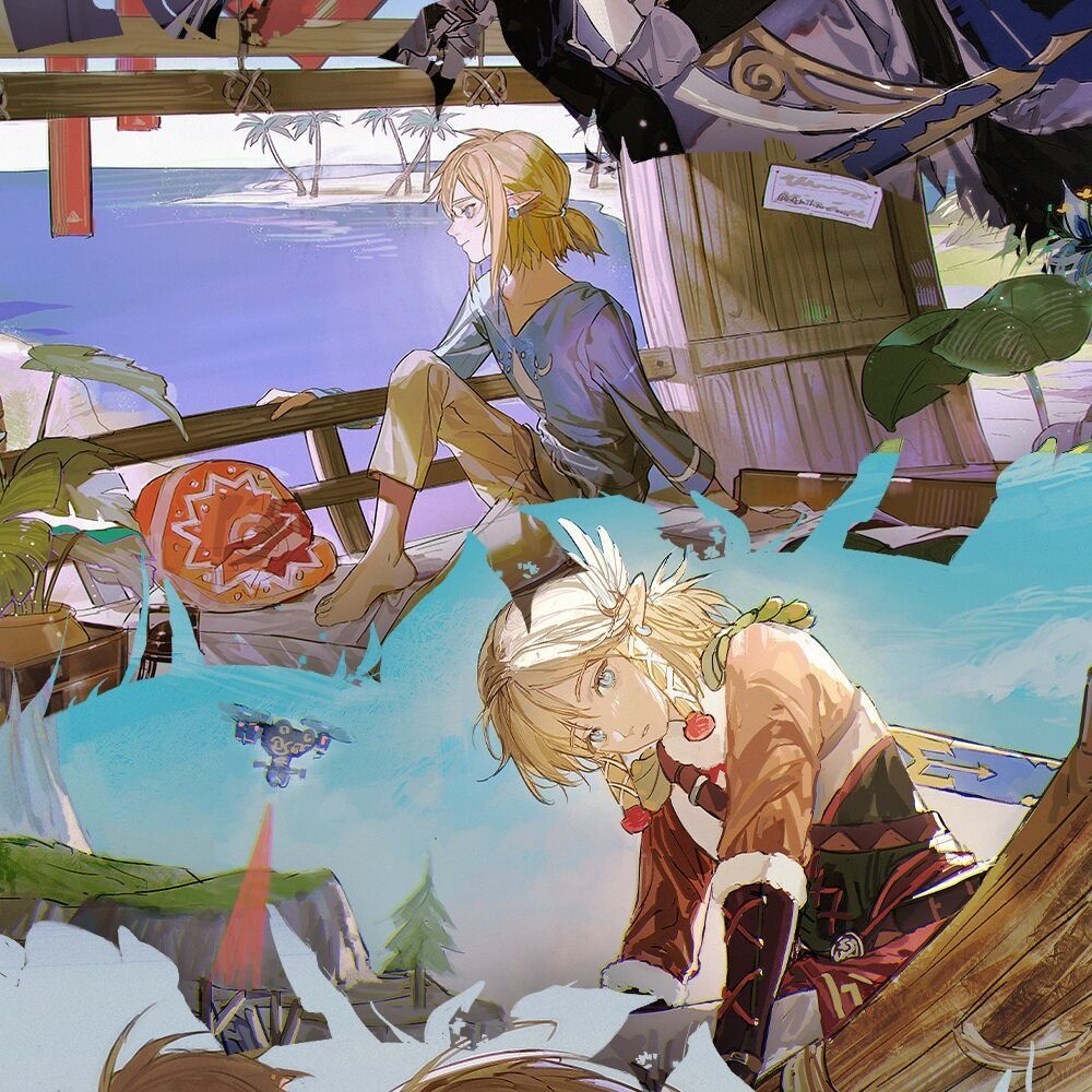 再刷(4月末入荷)予約{Akihare}ゼルダの伝説同人イラスト集「Floria」