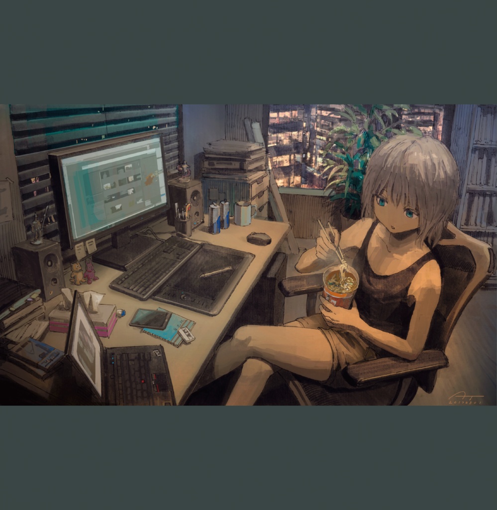 {現品入荷}明正AkimatutiXあきま画集-「回音」