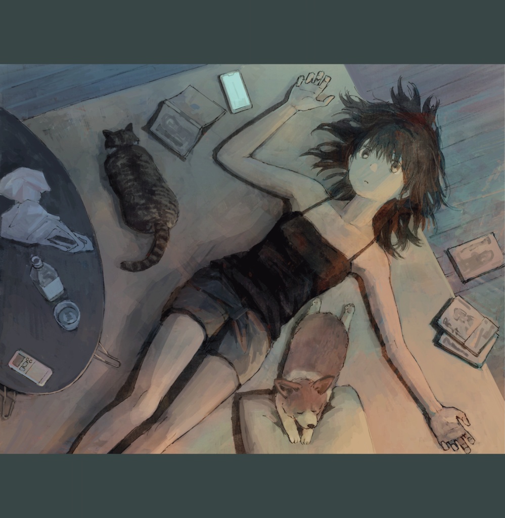 {現品入荷}明正AkimatutiXあきま画集-「回音」