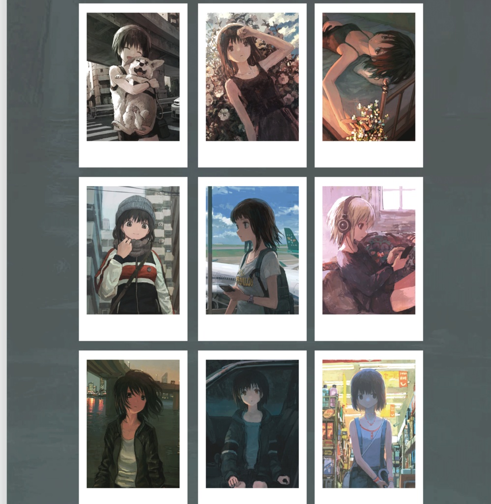 {現品入荷}明正AkimatutiXあきま画集-「回音」