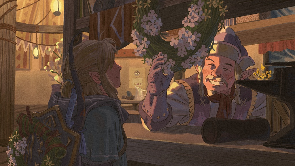 2月入荷分予約再開 {浮遊}ゼルダの伝説・同人イラスト集「暖鋒」