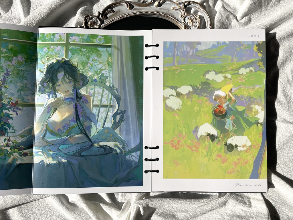 現品{蒸ZHENG}イラスト集『湿淋淋的火』