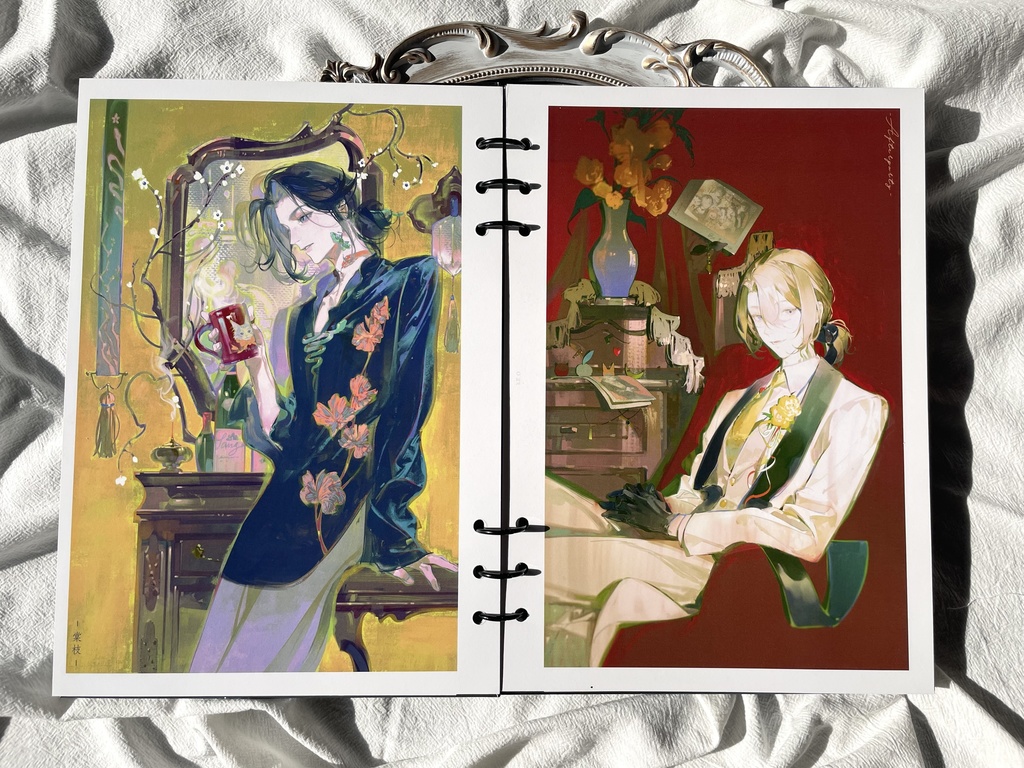 現品{蒸ZHENG}イラスト集『湿淋淋的火』